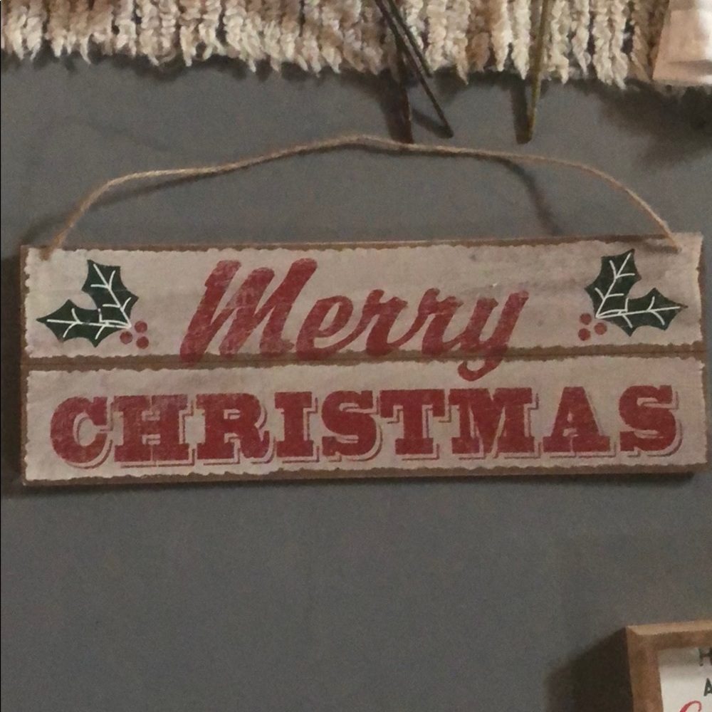 Christmas sign!